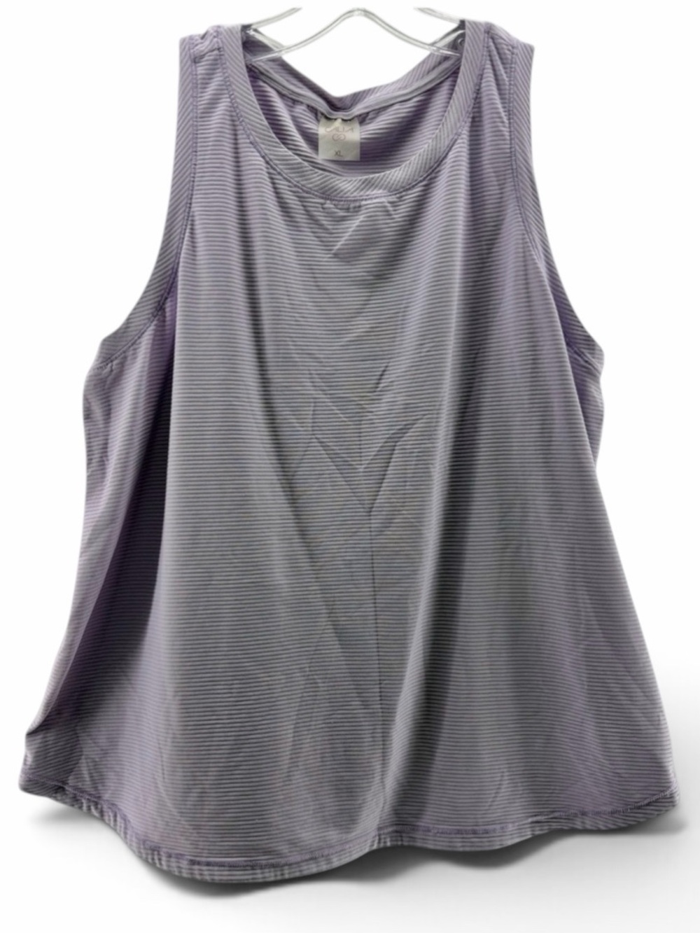 CALIA by Carrie Underwood Light Purple Striped Women’s Tank Top Size XL
